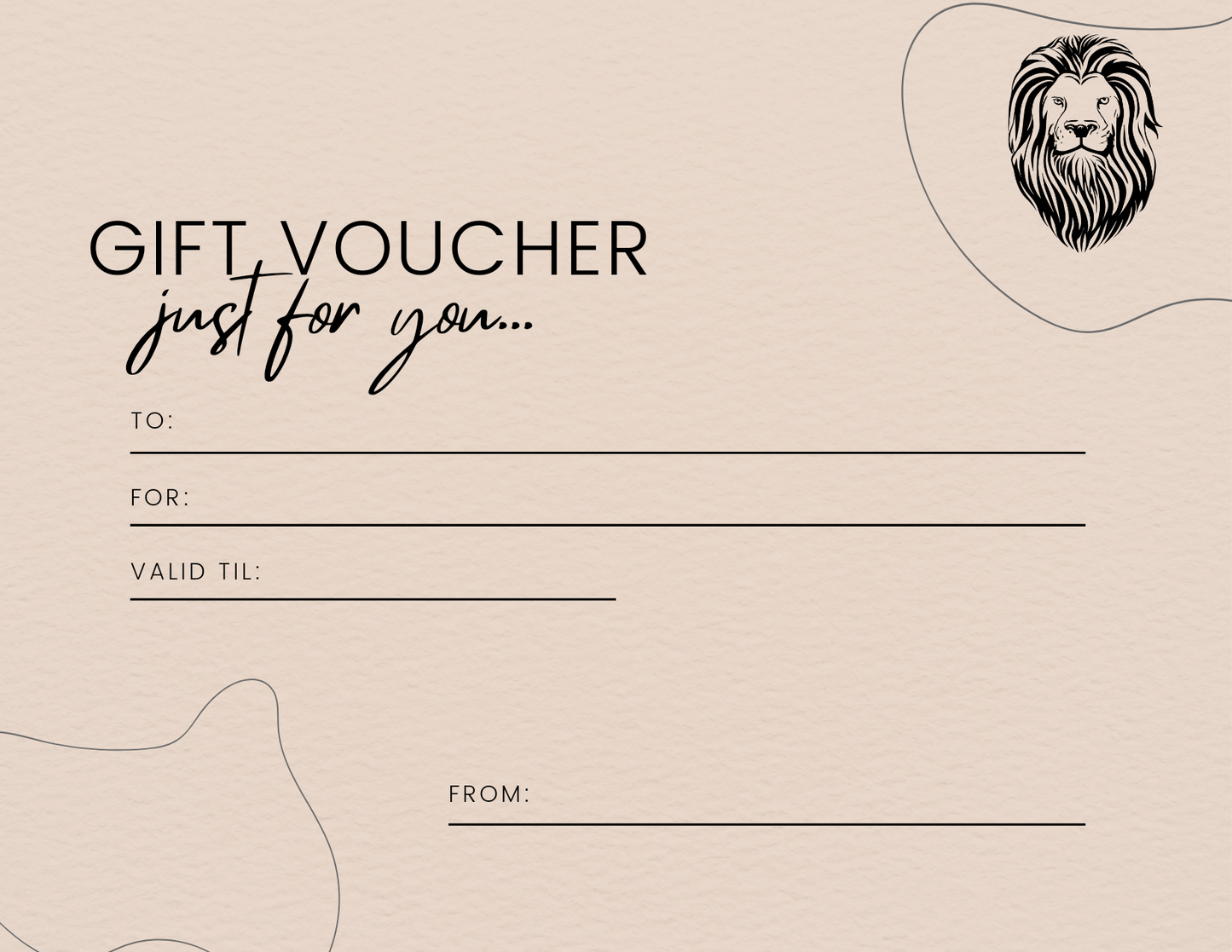 Lion's Mane Gift Card